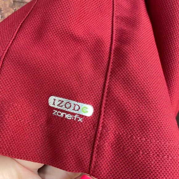 Men’s Izod Zone FX Mossy Oak Collar Neck Top Soze Large - Picture 3 of 7